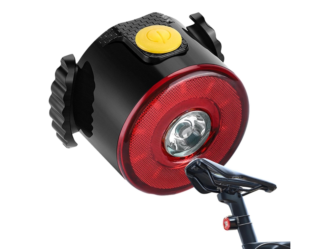Luces traseras recargables, luces traseras de bajo consumo, luces traseras LED resistentes a la intemperie con 7 modos Jytgalx