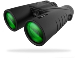 Prismáticos ENKERS Potente adulto Slopehill 12X42 compacto con lente FMC antivaho impermeable visión nocturna - negro