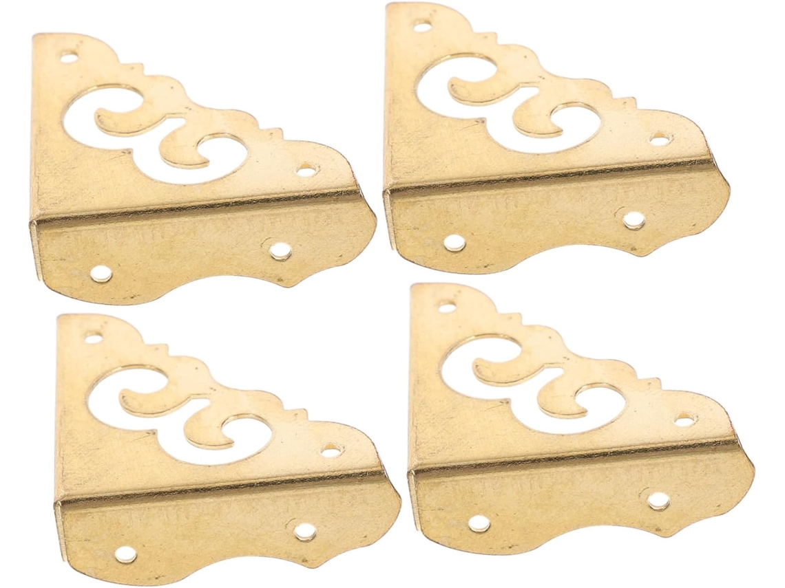 4piezas Protectores Esquinas Estilo Retro Escritorios