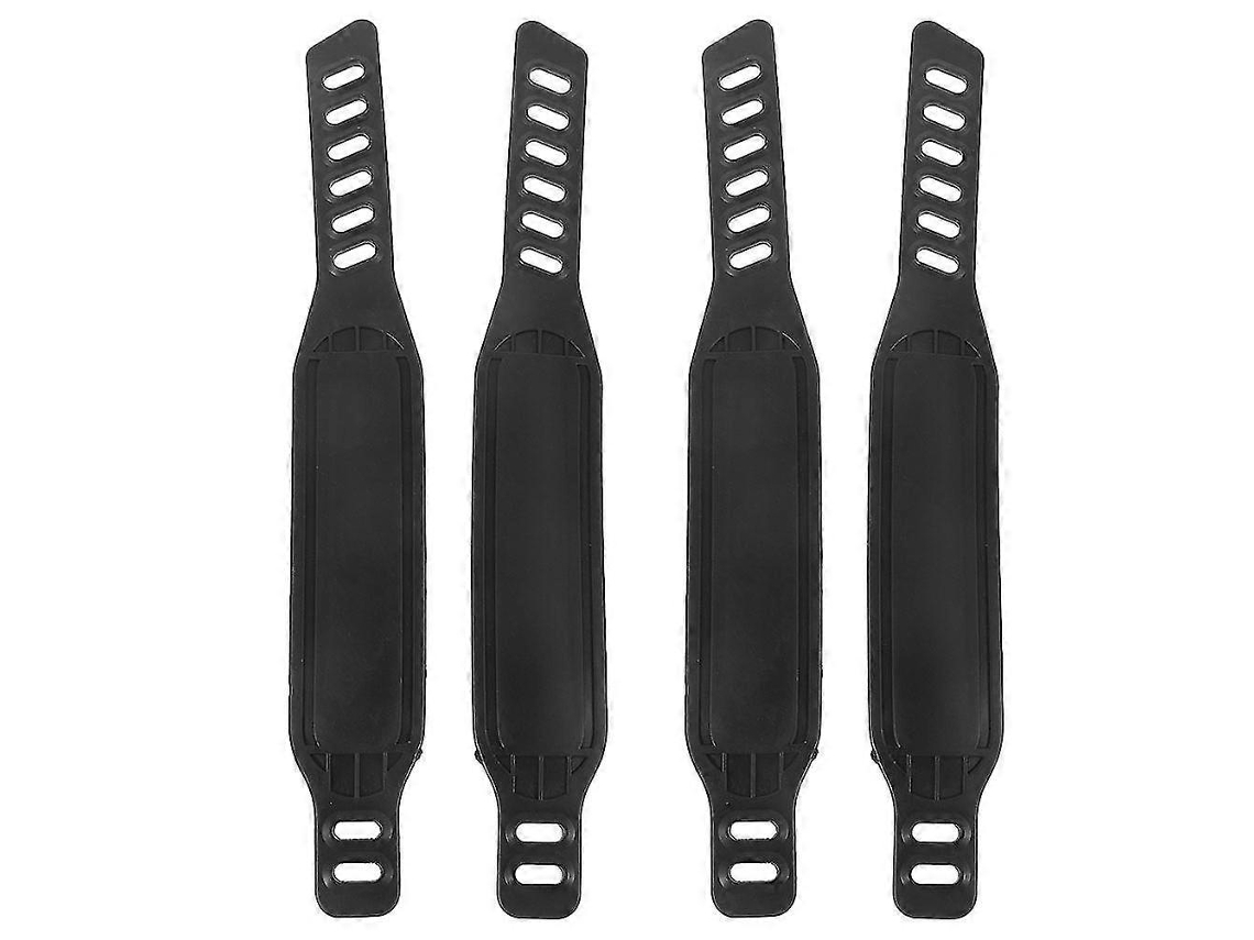 Omni-2 Pares De Correas De Pedal Ajustables Para Bicicleta Estática Material Plástico Suministros De Bicicleta Reemplazo Portátil