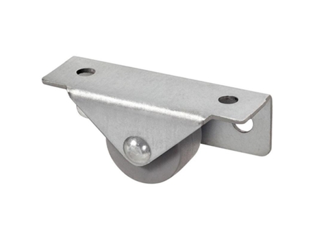 Rueda cama nido 64n25-pgi goma gris eje liso ALEX