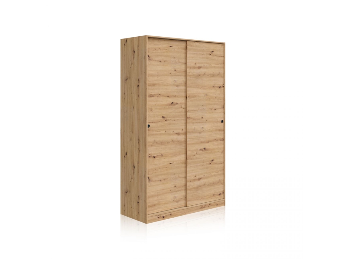 Armario De Puertas Correderas 120x200 Cm Show Alpine Oak 120 X 200 X 50 Cm