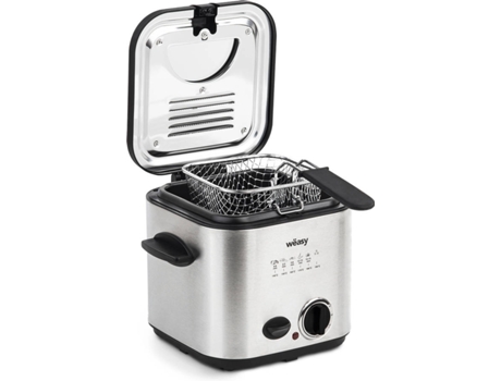 Freidora de Aceite WËASY TB600 (1.2 kg - Inox)