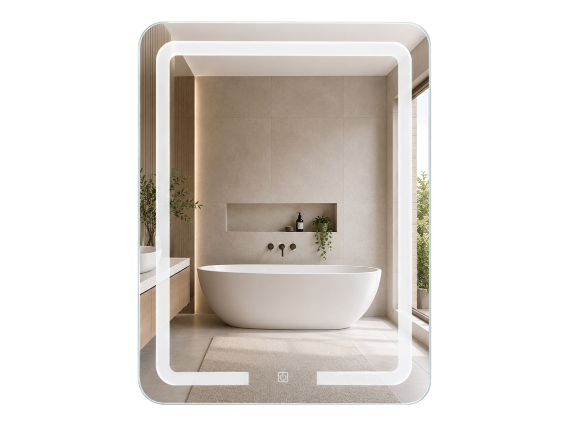 Espejo Rea Sab-3436 Transparent 60x60 Led