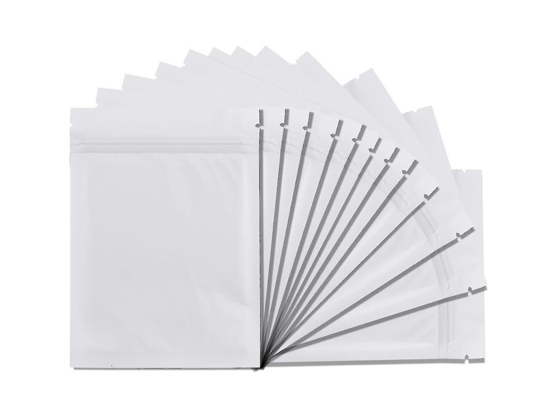 2026-bolsas Herméticas Re Sellables De Mylar Mate Negro Para Almacenamiento De Alimentos 7.5x10cm 100 Unidades