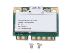 Tarjeta De Red De Computadora Mini Pcie 2400mbps Wifi 6e Bluetooth 5.2 Adaptador Inalámbrico