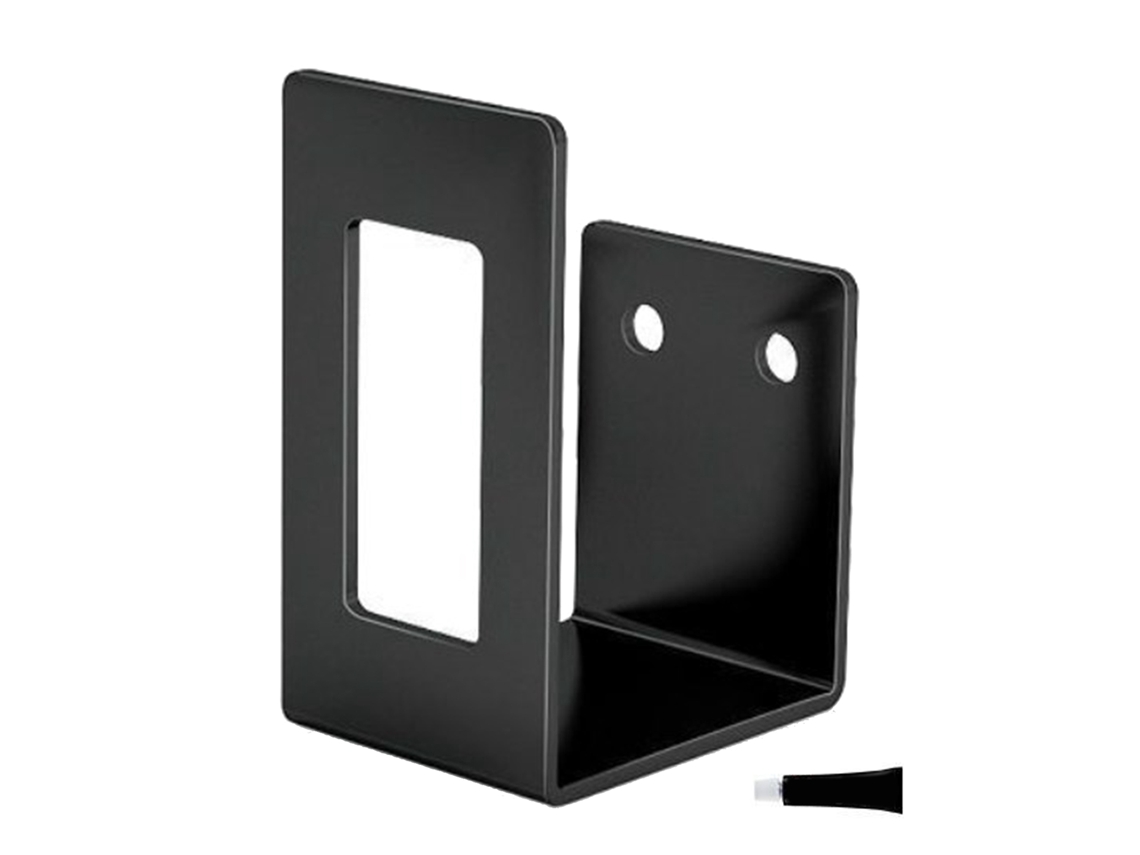 Soporte De Pared Para Tapas De Ollas, No Requiere Perforación, Organizador De Cocina De Acero Inoxidable, 1 Par