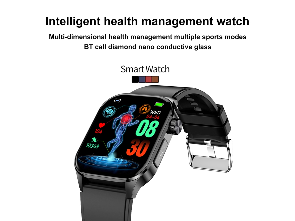 Reloj inteligente (monitorización de salud, llamada de emergencia SOS)