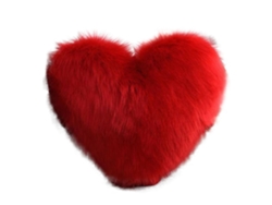 Cojín Corazón En Peluche - Para Días Especiales