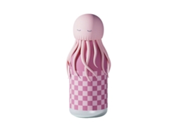 Botella térmica Asobu Bestie Medusa Sbv44jelly de 460 ml con pajita