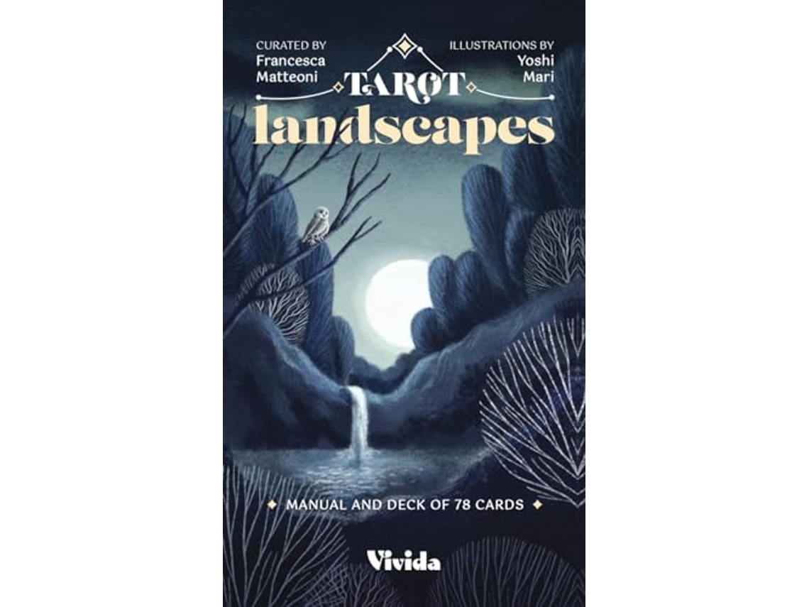 Libro Tarot Landscapes de Francesca Matteoni (Inglés - Tapa Dura)