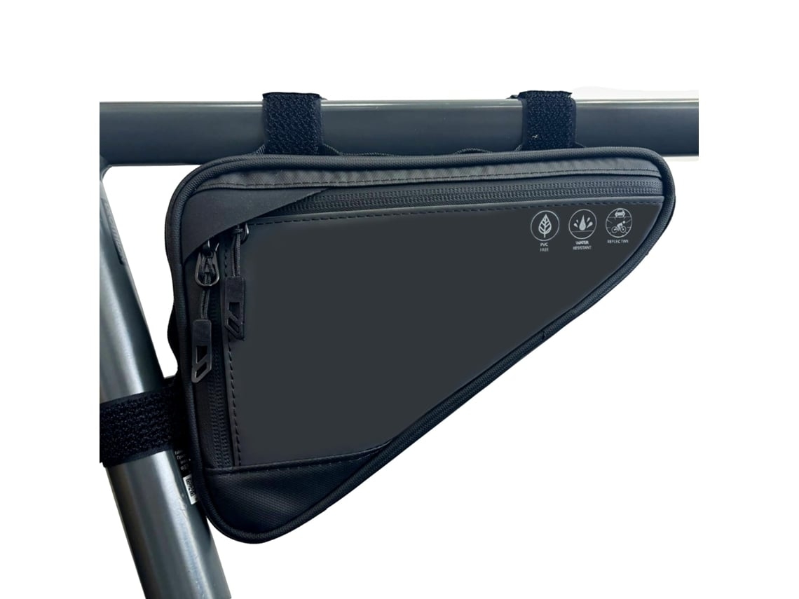 Bolsa reflectante para cuadro de bicicleta, resistente al agua, triangular, para guardar cámaras de bicicleta, Gusshious
