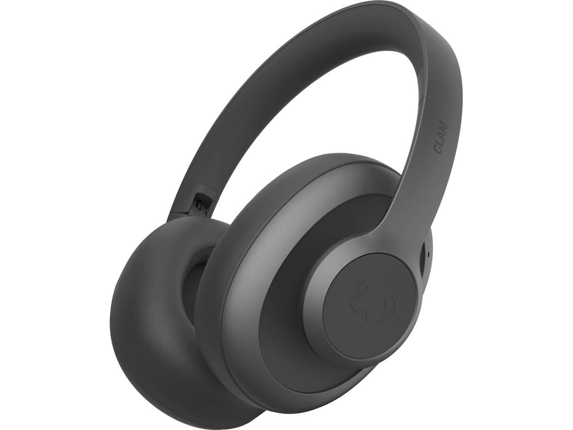 Auriculares Bluetooth FRESH 'N REBEL Clam Ace (Over Ear - Cancelación de Ruido - Micrófono - Negro)  