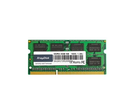 Memoria RAM SLOWMOOSE 204Pin Sodimm (8 GB - 1600Mhz)