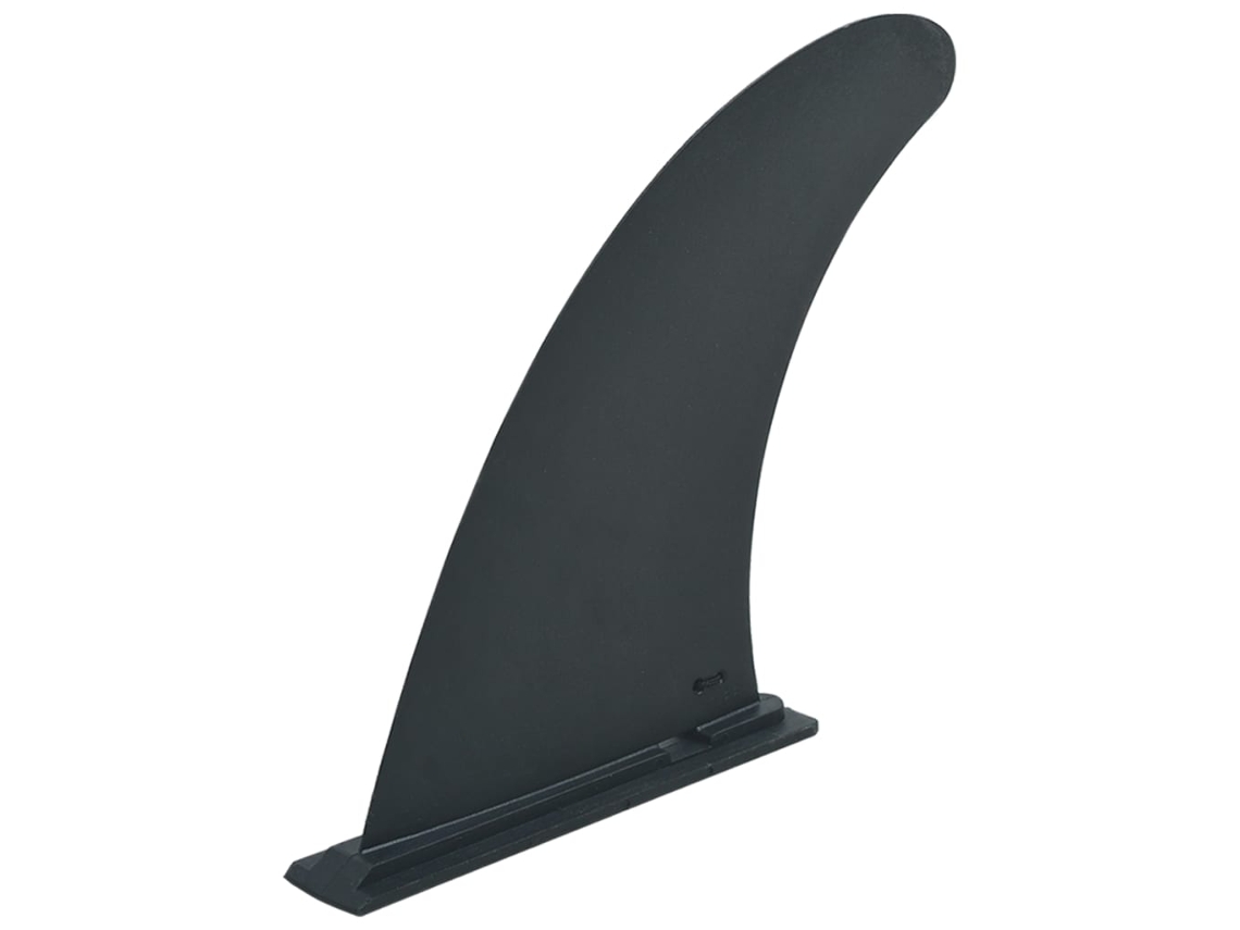 vidaXL Aleta central tabla paddle board plástico negro 18,3x21,2 cm 