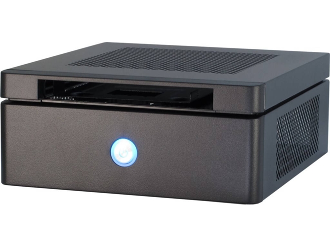 Caja PC INTER-TECH ITX-603 (HTPC - Negro)