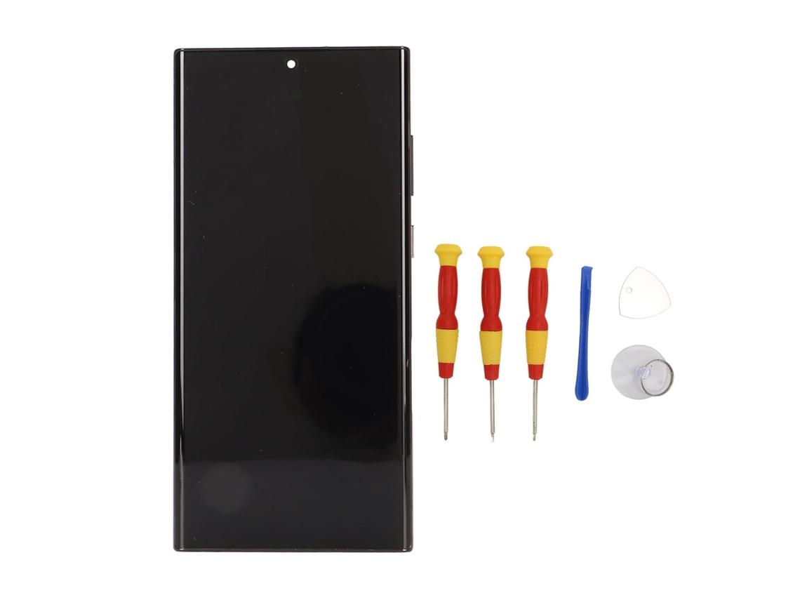 Conjunto De Pantalla Táctil Negra De Repuesto Para El Teléfono S22 Ultra S908u