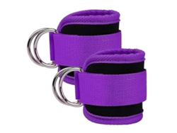 Correas de tobillo para extensiones de piernas, ejercicios para la parte inferior del cuerpo, correas de piernas ajustables UFR Rosewell (par)