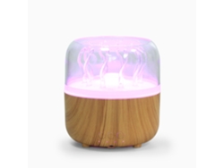 Humidificador de aromaterapia con lámpara de atmósfera Medusa con pulverizador dinámico giratorio MDUG y atomización ultrasónica.