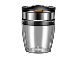 Cortador de fresas fabricado en acero inoxidable 304 con base antideslizante y 8 cuchillas para cortar rápidamente frutas, verduras y ensaladas.