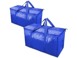 Bolsas de mudanza extra grandes con cremalleras y asas de transporte para ahorrar espacio durante la mudanza