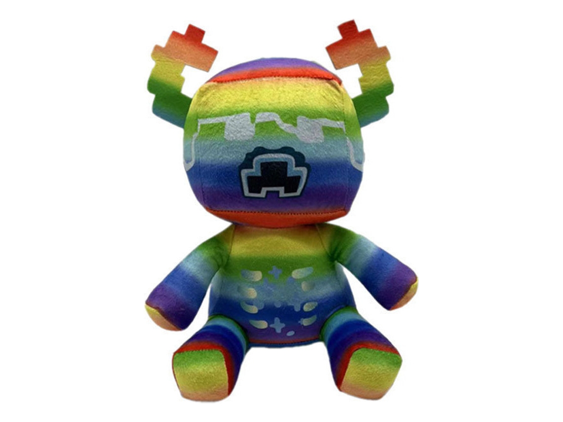 Nueva muñeca. Peluche colorido de Minecraft. Crea un Guardianvayotoy.