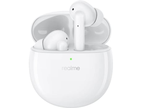 Auriculares Bluetooth True Wireless REALME Buds Air Pro (In Ear - Micrófono - Noise Cancelling  - Blanco)
