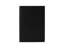 Cuaderno A5 de tapa dura en piel sintética resistente a la tinta, papel crema Kofihety
