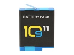 Batería De Repuesto De 2000 Mah Para Cámaras De Acción Con Decodificación Completa Para Cámaras Deportivas De 11, 10 Y 9 Pulgadas.