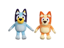 Peluche GAATPOT 2 Uds Bluey & Bingo Muñeco De Peluche Animal De Dibujos Animados Juguetes De Peluche Suave Regalo Para Niños (Edad Mínima: 1 Año - 10x10x10cm)