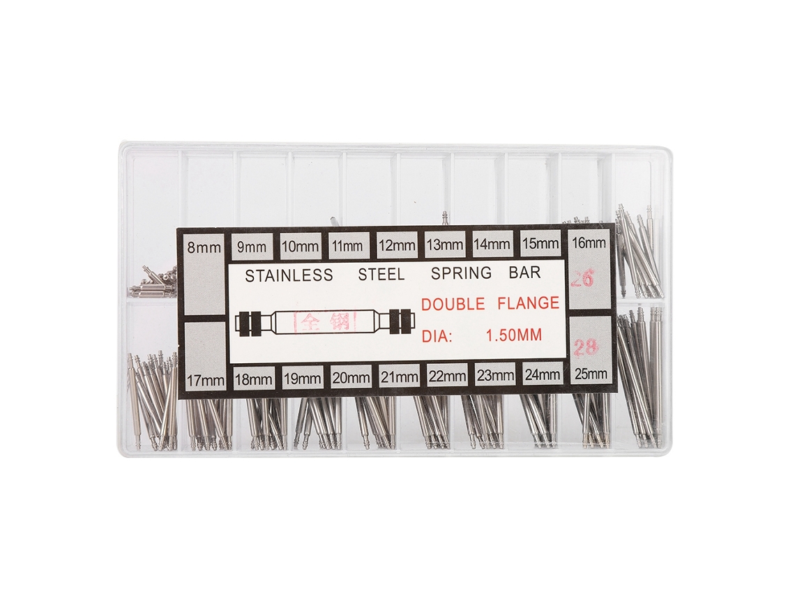 Kit De Pasadores De Metal Con Resorte Para Pulseras, 3 Tamaños (1,3-1,78 Mm), 300 Unidades