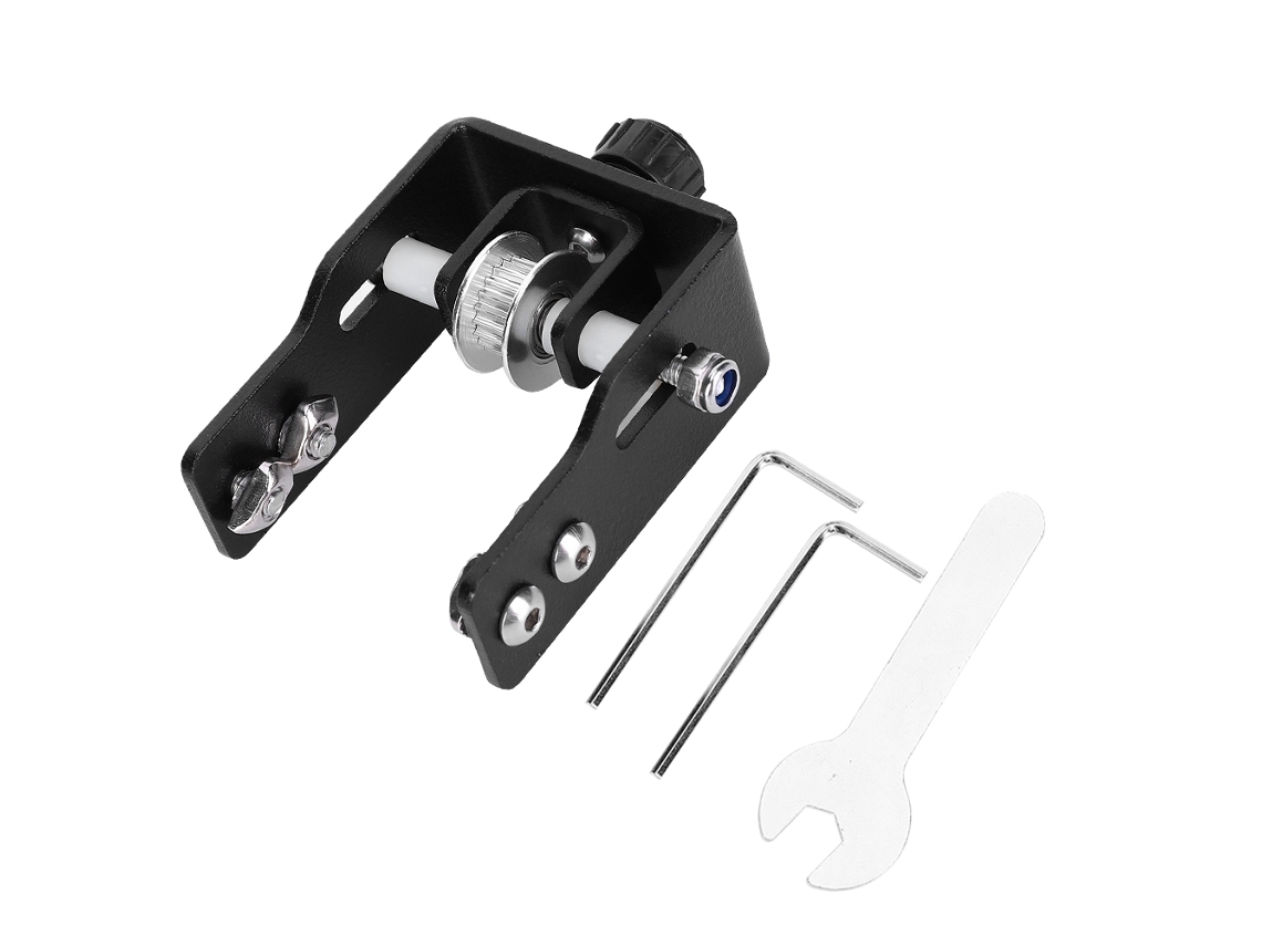 Kit Tensor De Correa Ajustable Para El Eje Y De Impresoras 3d Con Acabado Anodizado.