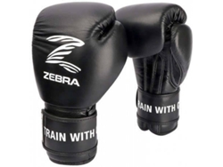 Guantes de Boxeo ZEBRA Pro Signature (Negro - 18 OZ)