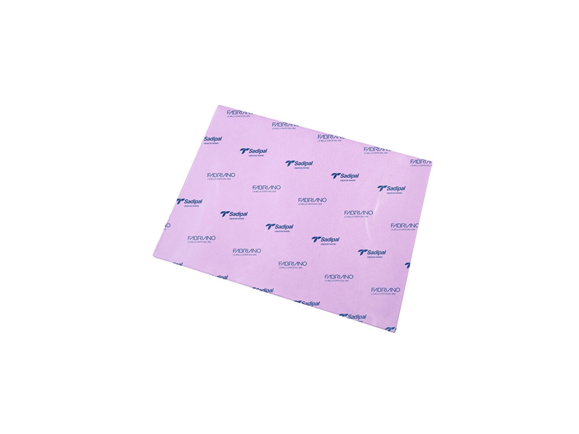 FABRIANO Papel de Seda 50 x 75 cm Lila Pack de 26 Unidades