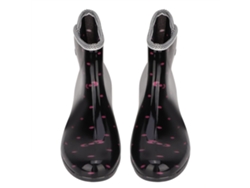 Botas De Lluvia Impermeables, Antideslizantes Y Cómodas Para Mujer, Con Suela De Goma Y Forro De Algodón.
