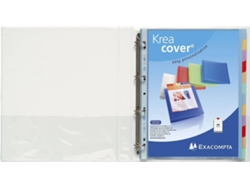 Dossier EXACOMPTA 51841E (Blanco - A4 - 21x29.7cm - Polipropileno)