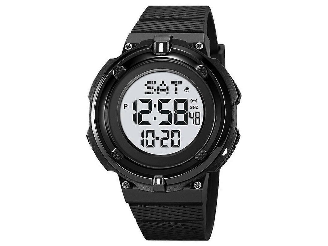 Reloj de pulsera digital luminoso multifuncional Skmei 2010 para hombre, resistente al agua hasta 50 m, Hengrongshen