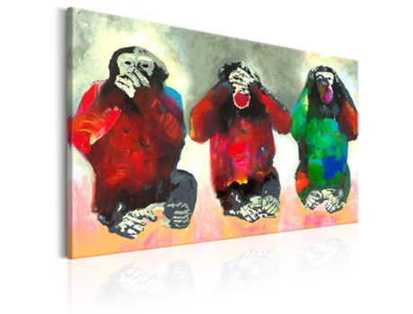 Cuadro ARTGEIST Three Wise Monkeys (30x20)