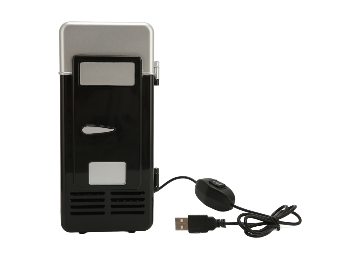 Nevera Portátil Usb, Pequeña, Refrigeración Por Semiconductores, Bajo Nivel De Ruido, Para Coche Y Escritorio, Negra.