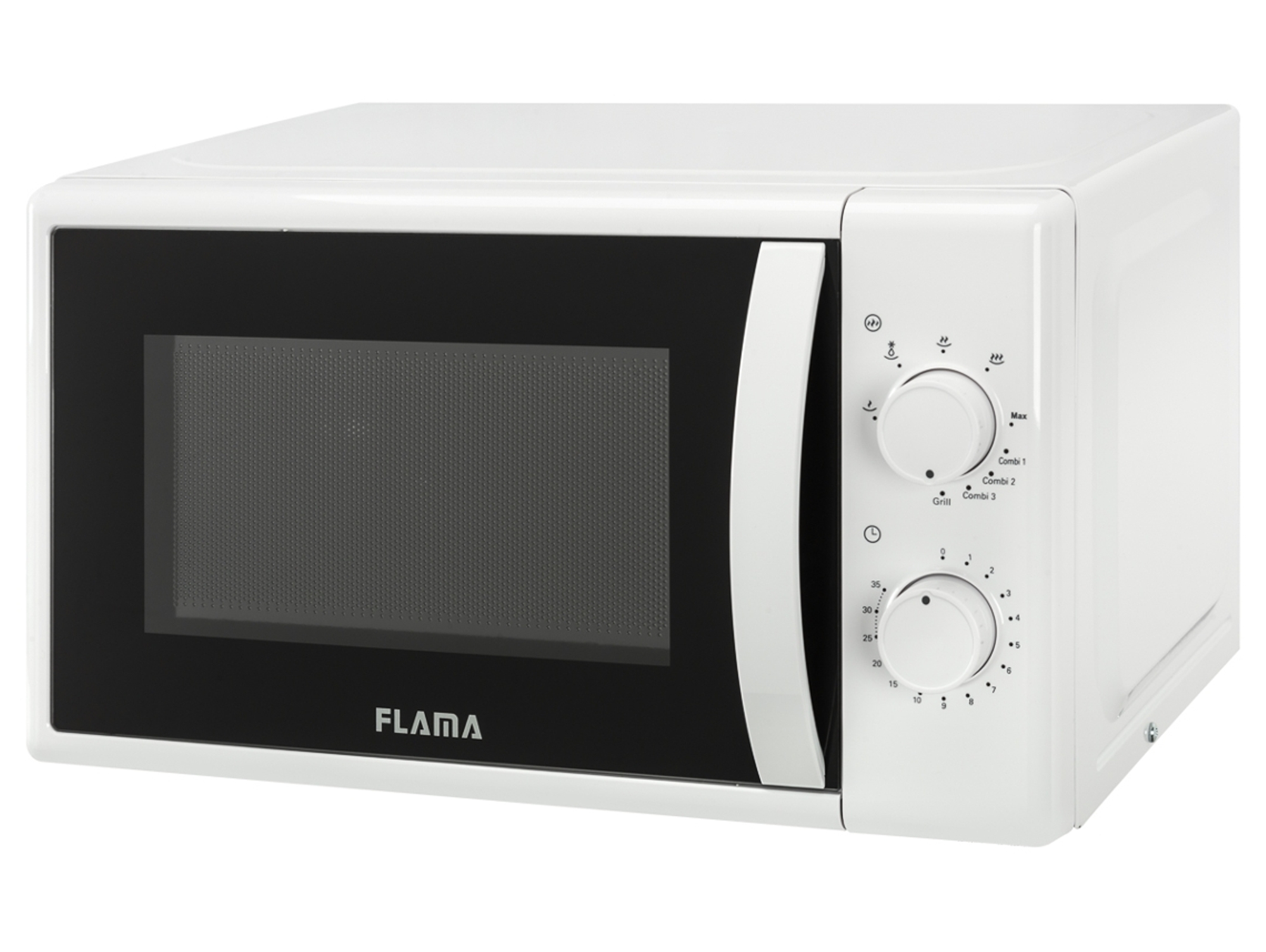 Microondas FLAMA 1884FL (20 L - Con grill - Blanco)