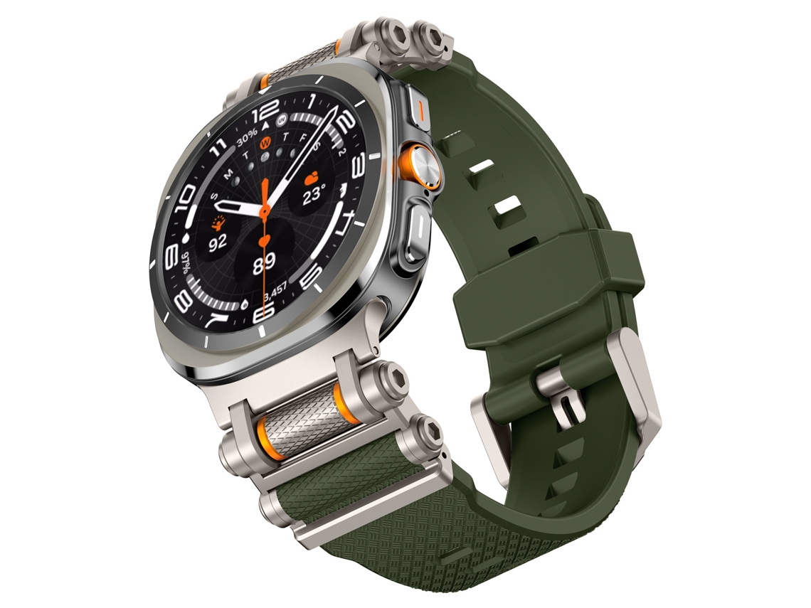Correa verde XIAOMOYU para Samsung Galaxy Watch 7 Ultra de 47 mm