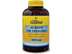 Complemento Alimentar NATURE ESSENTIAL Aceite De Onagra 500 Mg 10% Gla 400 (100 g)