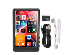 Reproductor Mp3 Tela Touch 4 Polegadas Hd Redução De Ruído Suporte 1080p Rádio Fm Gravação Bluetooth