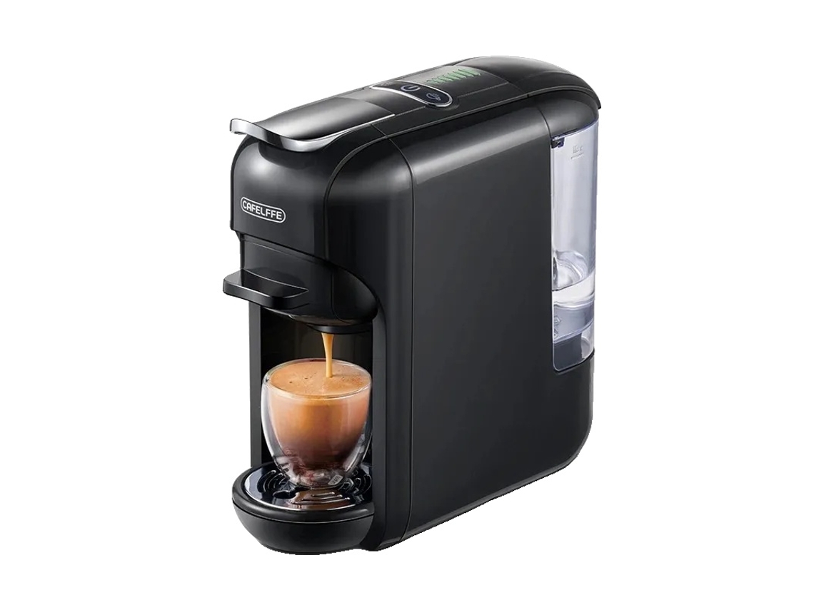 Cafetera 5 en 1, sistema de preparación rápida, color negro, compatible con la UE OEM