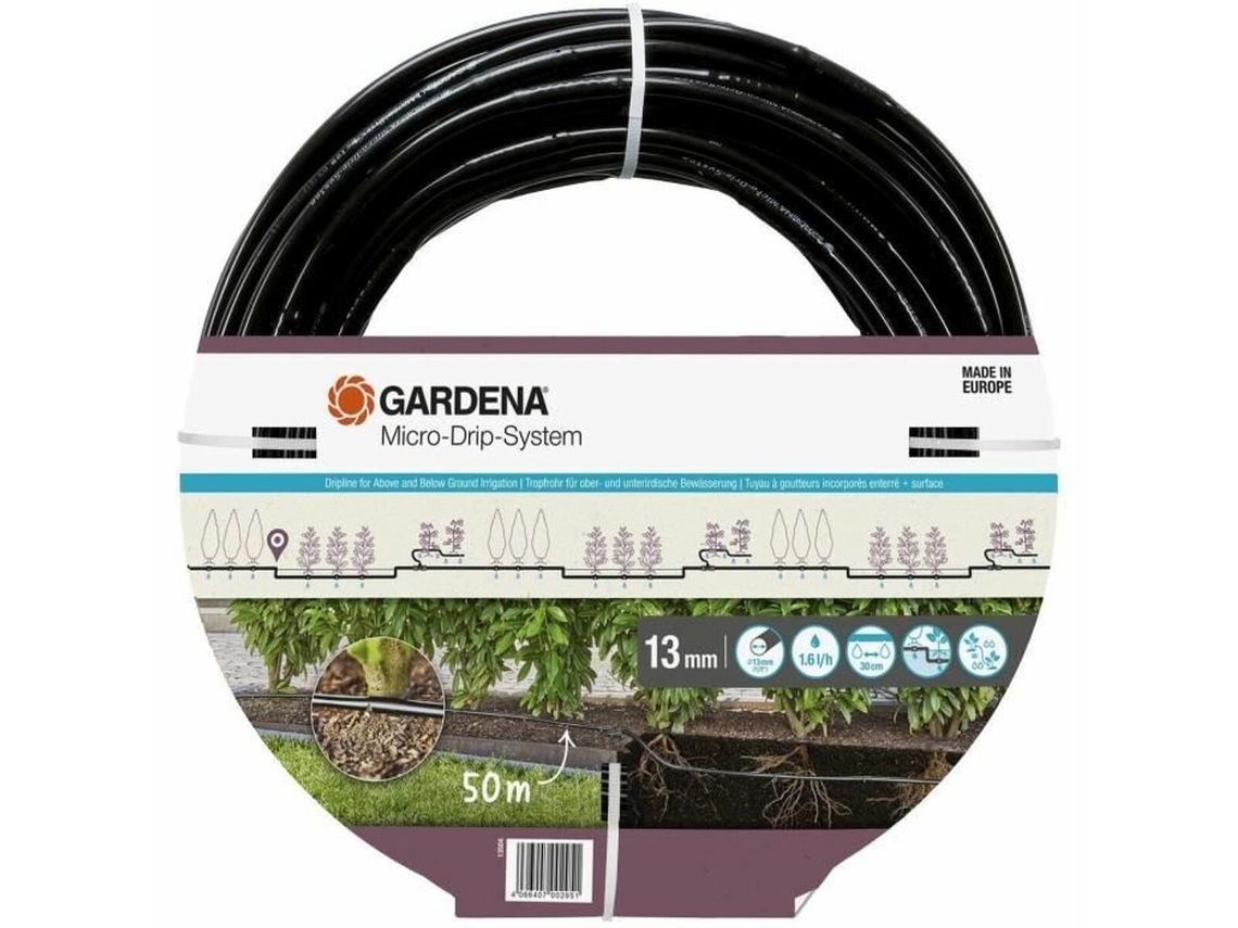 Tubo de goteo GARDENA 13504-20 Extensión 50 m