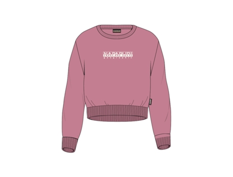 Camiseta de Mujer NAPAPIJRI Box Rosa (XS)