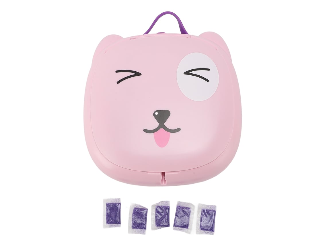 Xixi Infantil Dobrável Para Viagens Com Sacola De Armazenamento Treinamento Banheiro Infantil Rosa