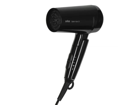 Secador de Pelo BRAUN Satin Hair 3 Style&Go (Negro - 1600 W)
