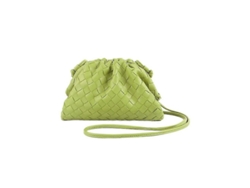 Bolso Bandolera De Tela Pu, Mini Bolso De Mano De Piel Cloud Con Cierre Magnético.