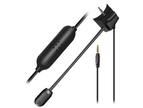Auriculares Micrófono portátil Conector de 3,5 mm Reducción de ruido multifuncional Micrófono para juegos Accesorios compatibles para Bose Qc35 Qc3...